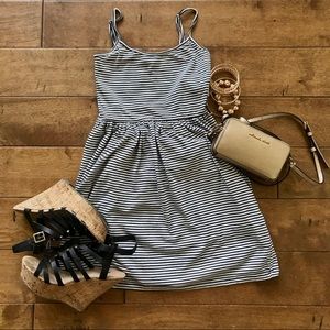 💰Black & White Striped Summer Dress💰